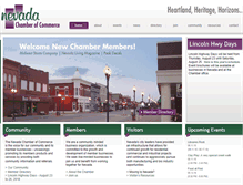 Tablet Screenshot of nevadaiowa.org